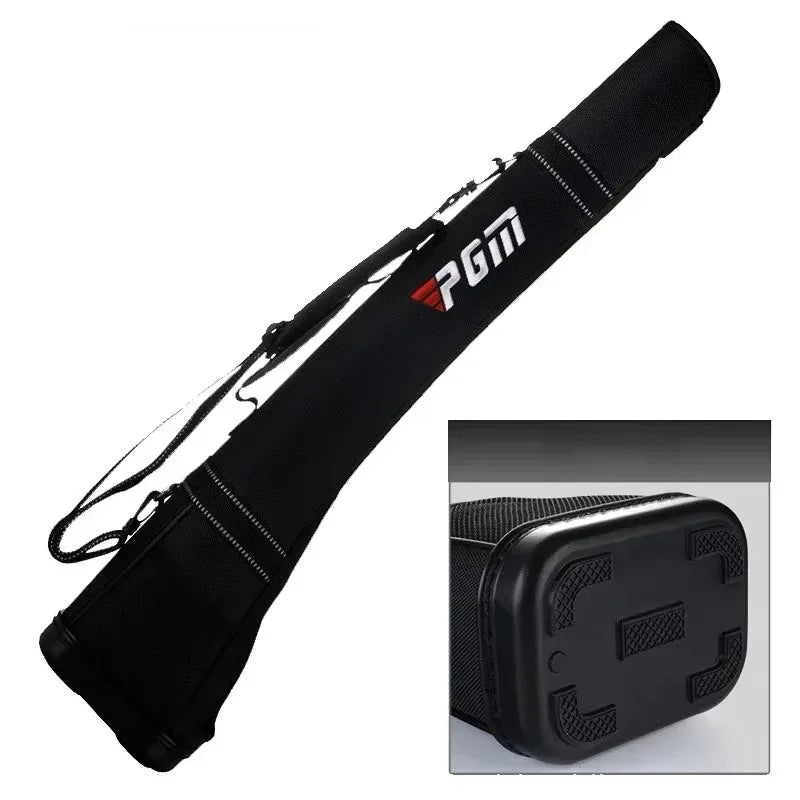 PGM  Waterproof Nylon Golf Gun Bag Protable Sunday Bag for 4~5pcs Golf Clubs Lightweight Golf Caddie Aviation Bag QIAB010