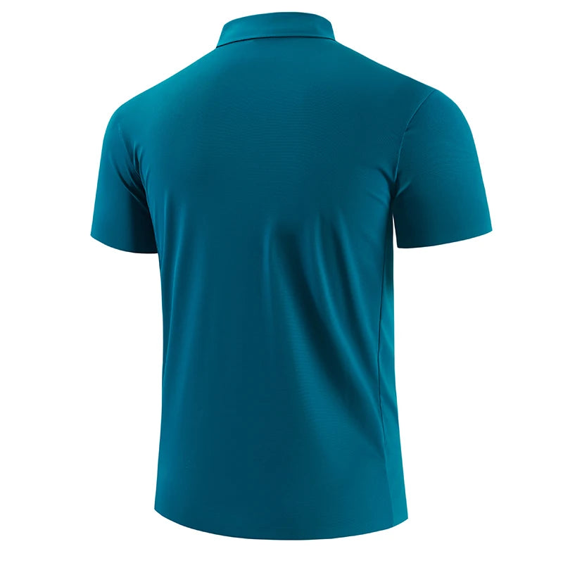 SBWL Outdoor sports running exercise golf high quality seamless POLO short sleeve T-shirt office leisure short sleeve base shirt
