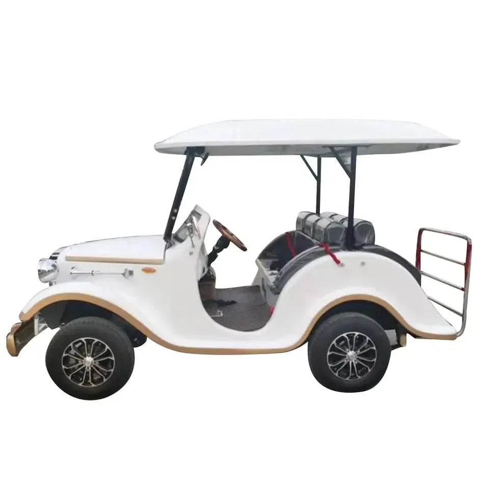 New High Quality 5/8/11/14 Passenger Retro Electric Vintage Car Adult Sightseeing Classic Golf Cart