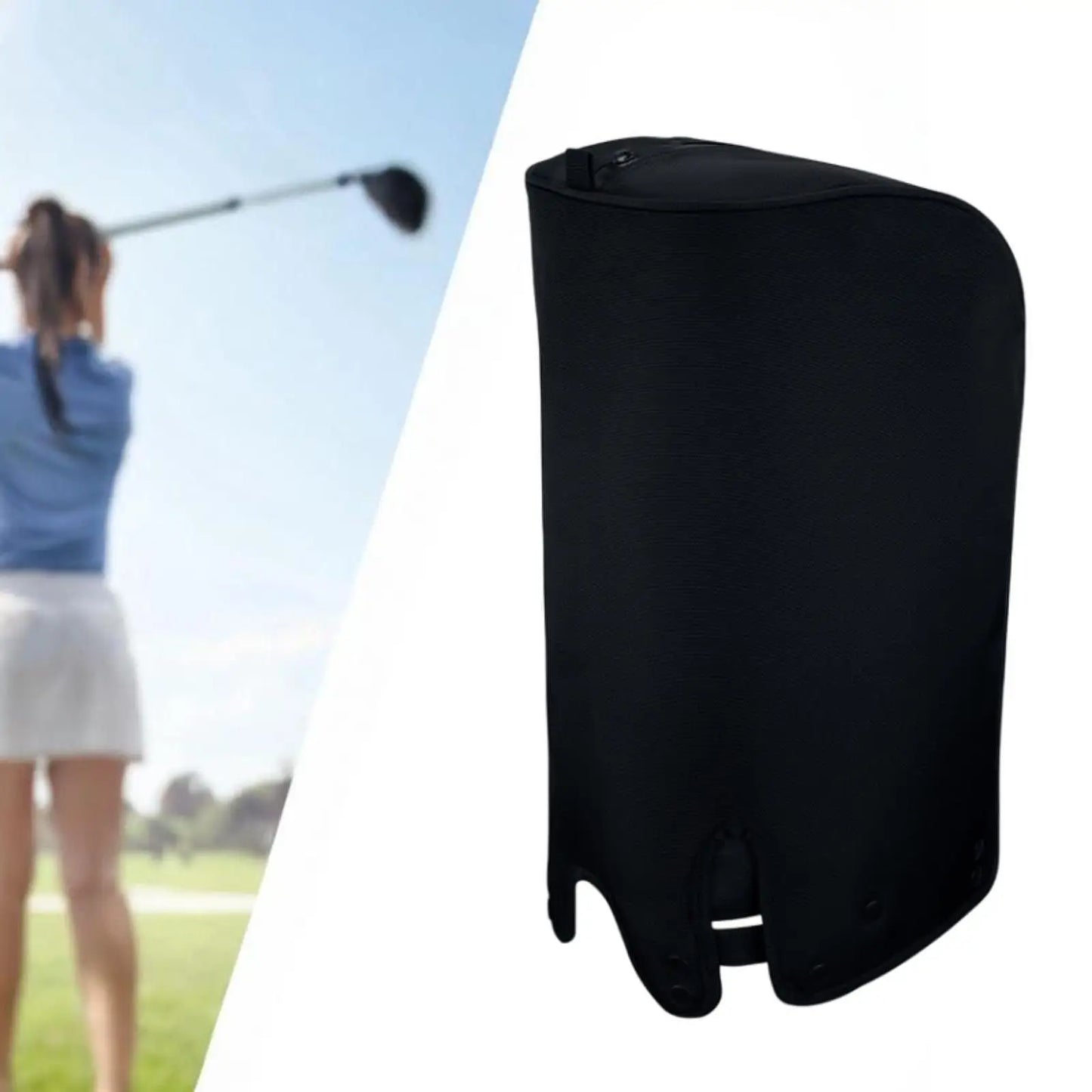 Golf Travel Bag Cover Sturdy Water Resistant Lightweight Padded Cover for Outdoor Driving Range Travel Men Women Golf Supplies