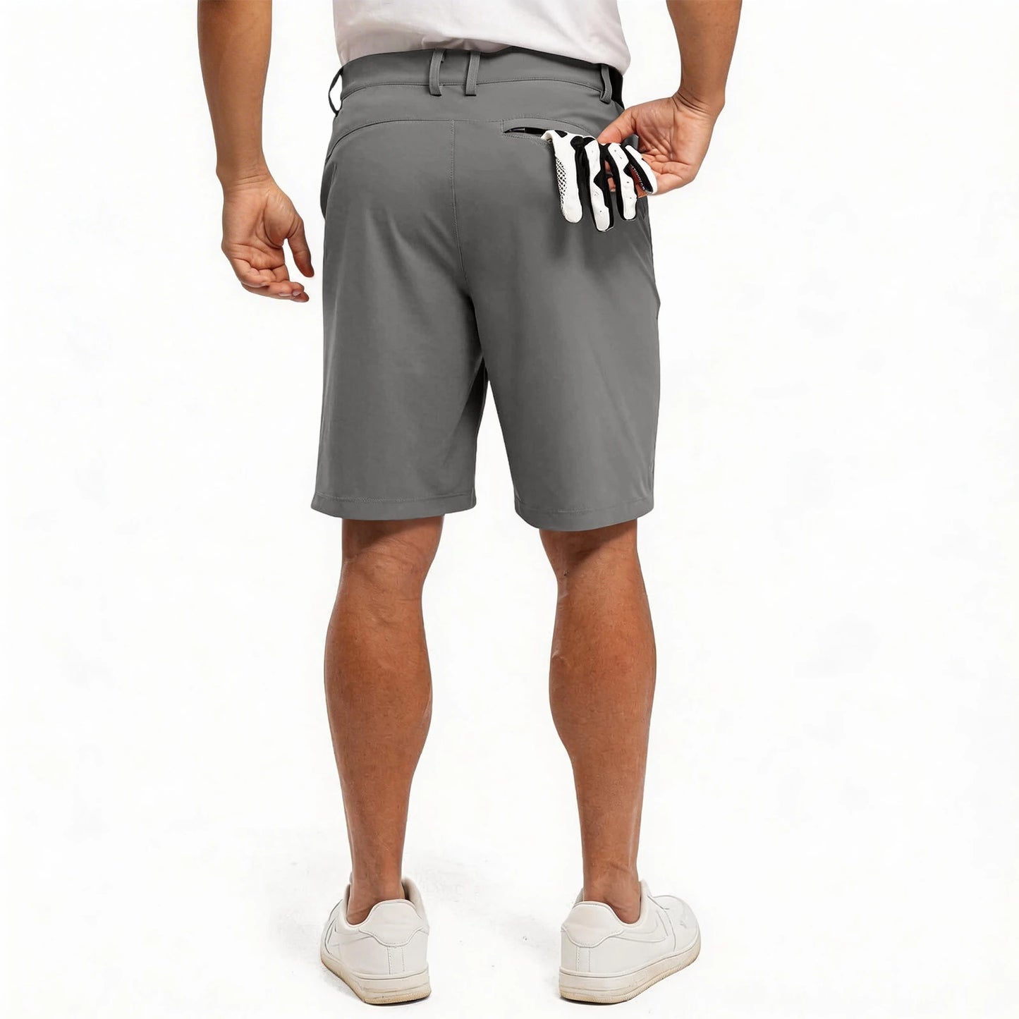 Men's Golf Shorts, Five-point Pants,Work And Casual Straight-leg Shorts, Lightweight Quick-drying Outdoor Sports Bermuda Shorts‌