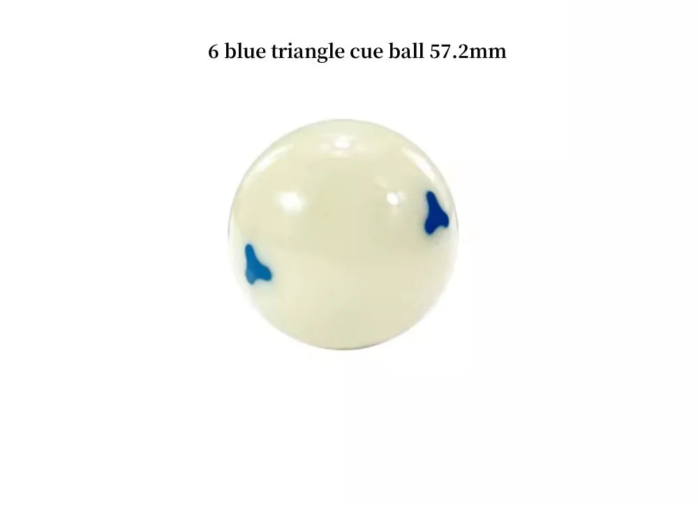 Aramith/ Blue Eye/ Black Kingkong/ Boutique/ 6 Dots / Triangle /New Yellow Cue Ball Replacement 2-1/4" / 2-1/16"