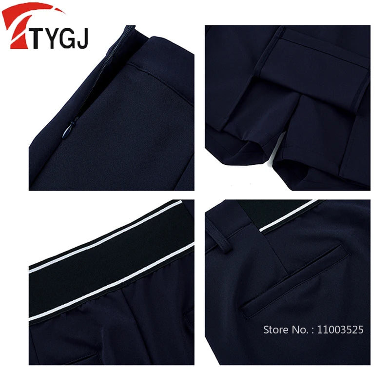 TTYGJ Golf Clothing Women Skirt Wrap Hip Skirt Tracksuit Fashion Half Skorts with Inner Short Lady Split Slim Workout Golf Skort