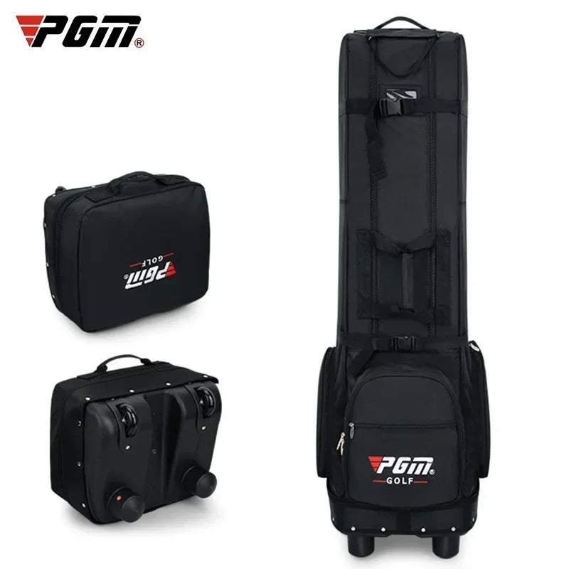 PGM Golf Aviation Bag Waterproof Travel With Wheels Large Capacity Storage Practical Foldable Airplane Ball Bags HKB012