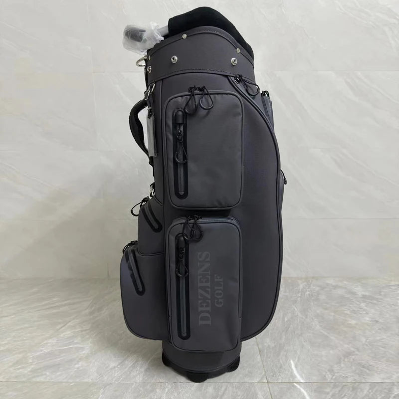 High Quality Grey Nylon Lighweight gold bag, Men's and Women's Standard Golf Bag Gof Boston Bag
