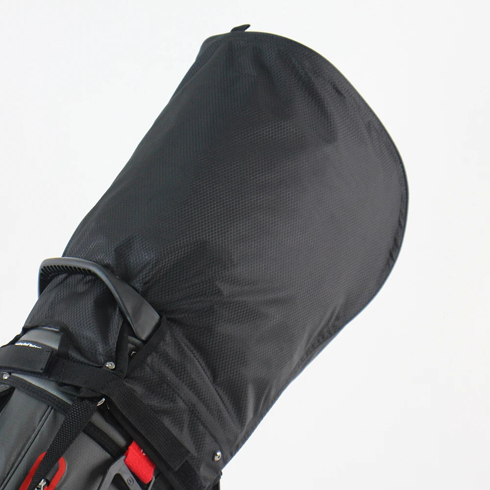 Universal Oversized Waterproof Golf Bag Hood Cover with 6 Adjustable Snaps, Fits 8.5"-9.5" Golf Bags