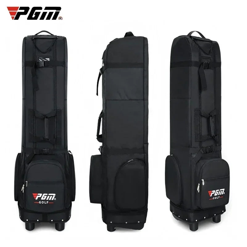 PGM Golf Aviation Bag Waterproof Travel With Wheels Large Capacity Storage Practical Foldable Airplane Ball Bags HKB012