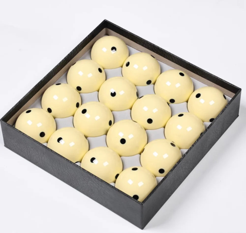Aramith/ Blue Eye/ Black Kingkong/ Boutique/ 6 Dots / Triangle /New Yellow Cue Ball Replacement 2-1/4" / 2-1/16"