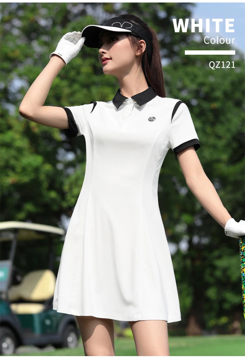 PGM Women's Golf Dress Spring Summer Tennis Skirt QZ121