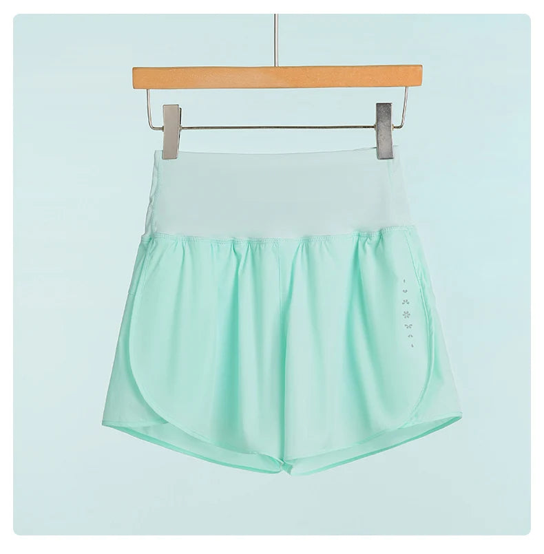 DRUR Sports Shorts Summer Lightweight 2 in 1 High Waist Gym Shorts With Pocket Golf Wear Women Running Short Pants Activewear